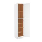 Charleston Linen Utility Cabinet 18"W x 96"H Madison - RTA Cabinet Company