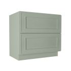 2 Drawer Base Cabinet 36" Madison - RTA Cabinet Company