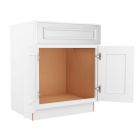 Key Largo White Sink Base Cabinet 27"W Madison - RTA Cabinet Company