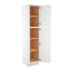 Shaker White Elite Utility Cabinet 18"W x 90"H Madison - RTA Cabinet Company