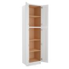 Shaker White Elite Utility Cabinet 24"W x 96"H Madison - RTA Cabinet Company