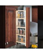 Wall Filler Pull-Out with Adjustable Shelves - Fits Best in Behind 3" Filler 30" Tall Madison - RTA Cabinet Company