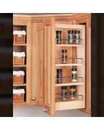 Wall Filler Pull-Out with Adjustable Shelves - Fits Best in Behind 6" Filler 42" Tall Madison - RTA Cabinet Company