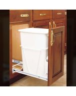 1-35 Quart Waste Containers with Full Extension Slides - Fits Best in B15 Madison - RTA Cabinet Company