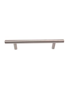 Brushed Nickle Contemporary Steel Pull 6-15/16 in Madison - RTA Cabinet Company