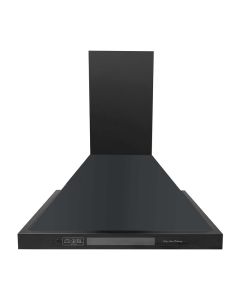 Black Wall mount Range Hood 30" Madison - RTA Cabinet Company