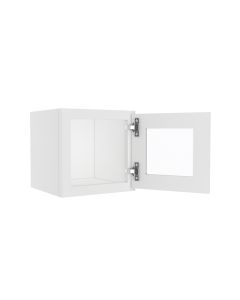 Wall Beveled Glass Door with Finished Interior 12" x 12" Madison - RTA Cabinet Company