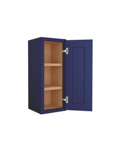 Navy Blue Shaker Wall Cabinet 12"W x 30"H Madison - RTA Cabinet Company