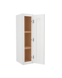 Summit Shaker White Wall Cabinet 9"W x 36"H Madison - RTA Cabinet Company