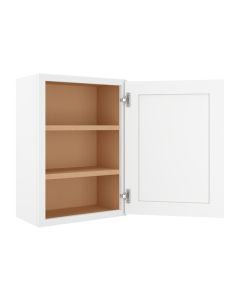 Summit Shaker White Wall Cabinet 21"W x 30"H Madison - RTA Cabinet Company