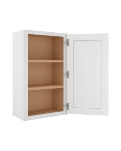 Summit Shaker White Wall Cabinet 21"W x 36"H Madison - RTA Cabinet Company