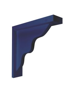 Navy Blue Shaker Corbel Madison - RTA Cabinet Company