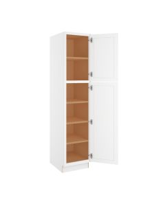 Charleston Linen Utility Cabinet 18"W x 84"H Madison - RTA Cabinet Company