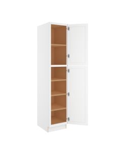 Charleston Linen Utility Cabinet 18"W x 90"H Madison - RTA Cabinet Company