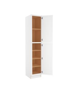 Charleston Linen Utility Cabinet 18"W x 96"H Madison - RTA Cabinet Company