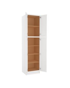 Charleston Linen Utility Cabinet 24"W x 96"H Madison - RTA Cabinet Company