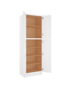 Charleston Linen Utility Cabinet 30"W x 96"H Madison - RTA Cabinet Company