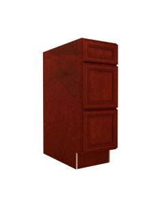 DB12-3 - 3 Drawer Base Cabinet 12" Madison - RTA Cabinet Company