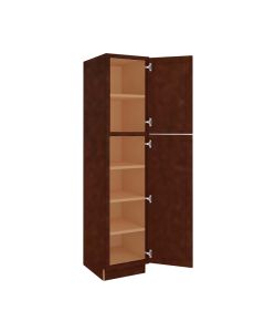 Charleston Saddle Utility Cabinet 18"W x 84"H Madison - RTA Cabinet Company