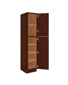 Charleston Saddle Utility Cabinet 18"W x 90"H Madison - RTA Cabinet Company