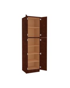 Charleston Saddle Utility Cabinet 24"W x 90"H Madison - RTA Cabinet Company