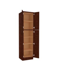 Charleston Saddle Utility Cabinet 24"W x 96"H Madison - RTA Cabinet Company