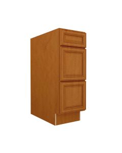 DB12-3 - 3 Drawer Base Cabinet 12" Madison - RTA Cabinet Company