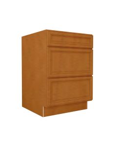 DB24-3 - 3 Drawer Base Cabinet 24" Madison - RTA Cabinet Company