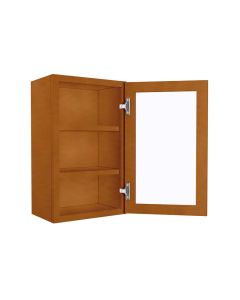 WM1830GDFI - Wall Glass Door Cabinet with Finished Interior 18" x 30" Madison - RTA Cabinet Company