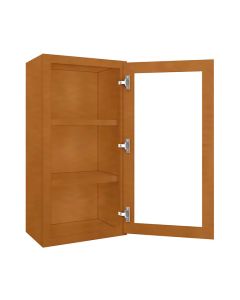 WM1836GDFI - Wall Glass Door Cabinet with Finished Interior 18" x 36" Madison - RTA Cabinet Company