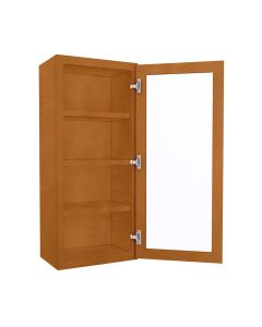 WM1842GDFI - Wall Glass Door Cabinet with Finished Interior 18" x 42" Madison - RTA Cabinet Company