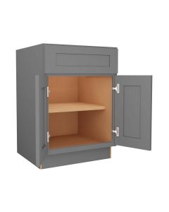 Grey Shaker Elite Base Cabinet 24" Madison - RTA Cabinet Company