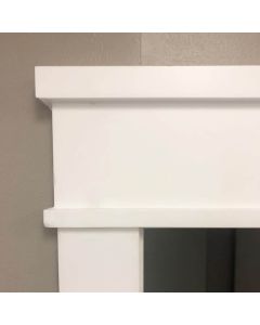 38" Shaker Style Primed Door Header Madison - RTA Cabinet Company