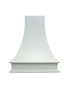 White Arched Hood 30" Madison - RTA Cabinet Company