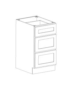 Vanity Drawer Base Cabinet 15" Madison - RTA Cabinet Company