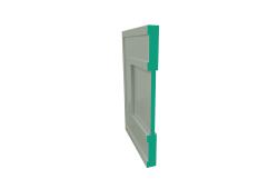 Craftsman Lily Green Shaker Madison - RTA Cabinet Company