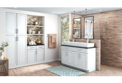 Colorado White Shaker Madison - RTA Cabinet Company