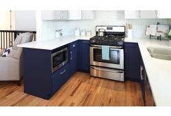 Navy Blue Shaker Madison - RTA Cabinet Company