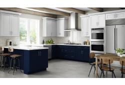 Navy Blue Shaker Madison - RTA Cabinet Company